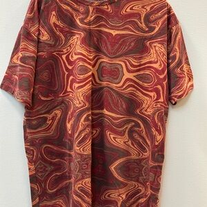 Men's Abstract Patterned Shirt